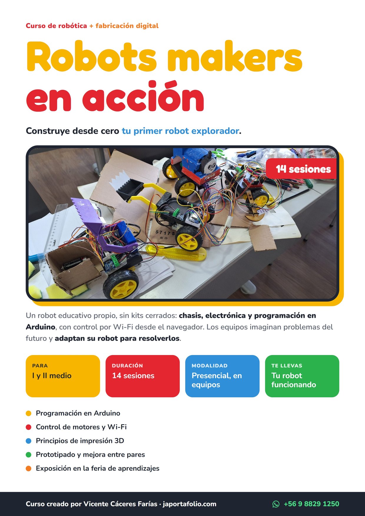 Afiche del curso.