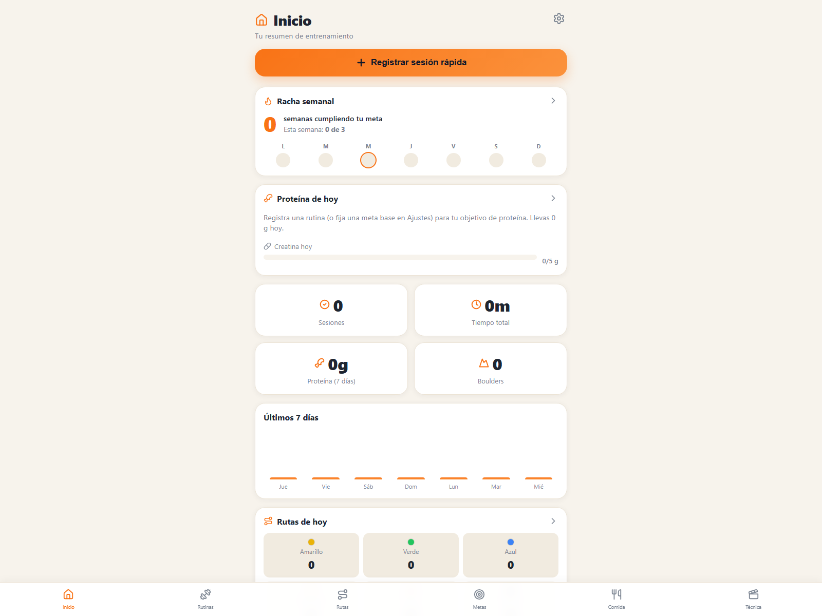 App Escalada