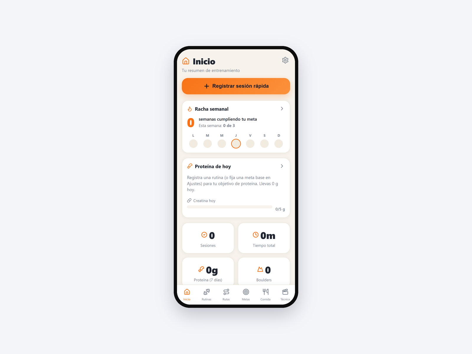 App Escalada