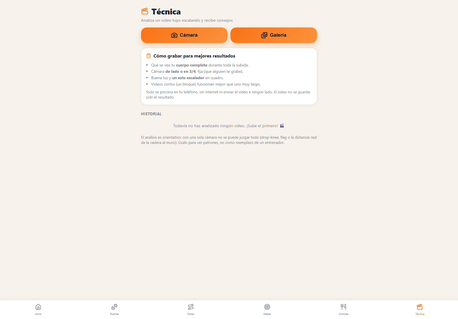 App Escalada