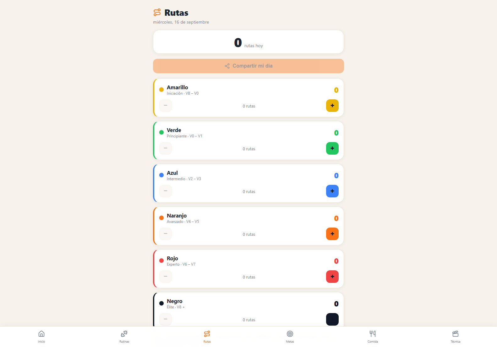 App Escalada