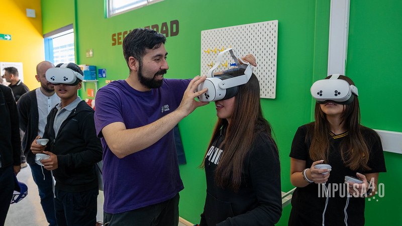 La zona de realidad virtual.
