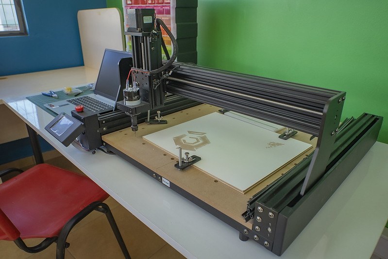 El router CNC.